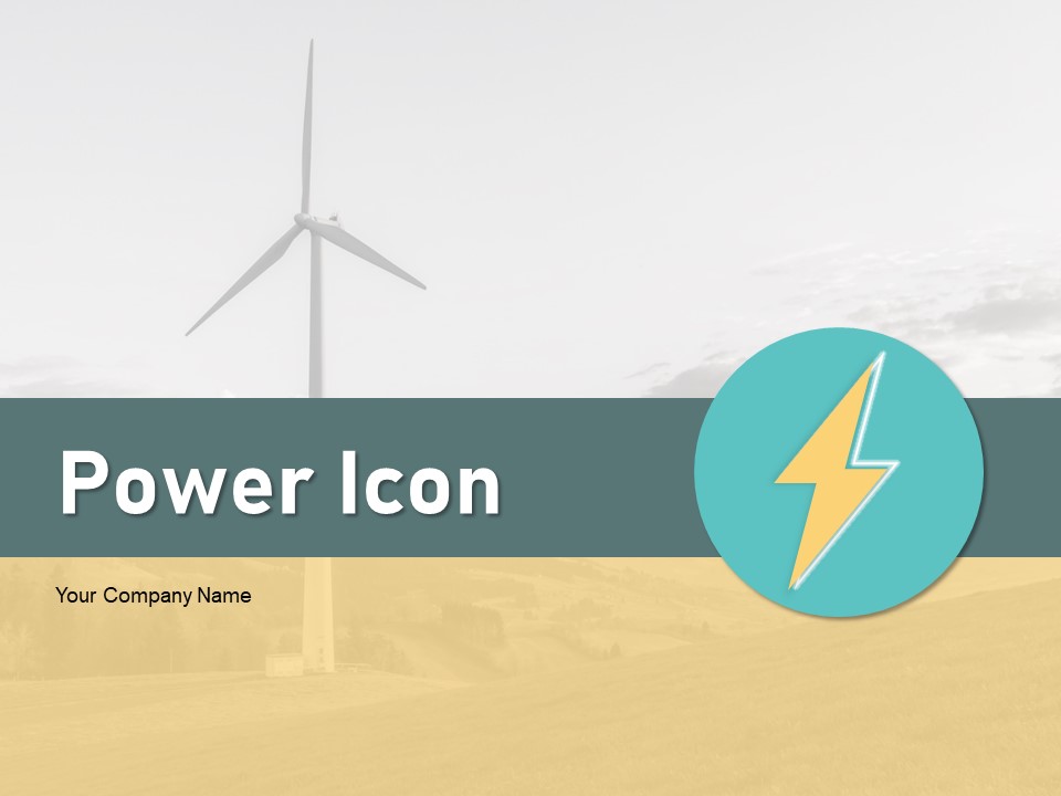 Power Icon Solar Energy Solar Panels Ppt PowerPoint Presentation Complete Deck