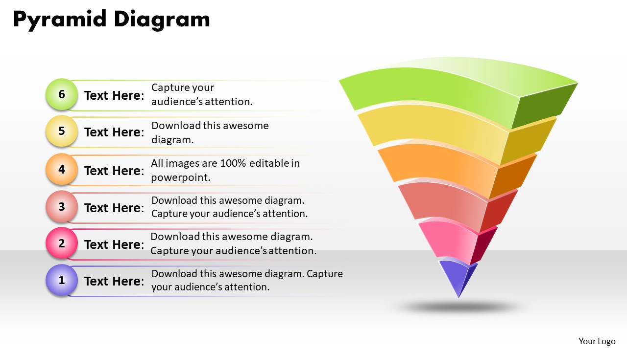 Ppt Pyramid Diagram Design PowerPoint 2007 Templates
