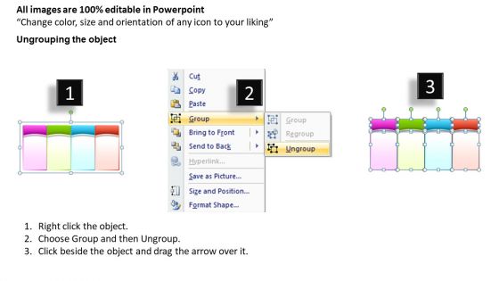 Ppt Tabular Way To List 4 Factors Processes PowerPoint Templates