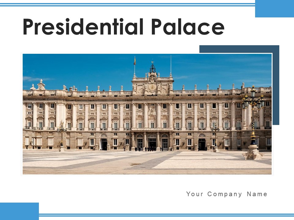 Presidential Palace Washington DC Ppt PowerPoint Presentation Complete Deck