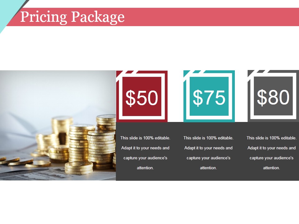 Pricing Package Ppt PowerPoint Presentation Pictures Templates