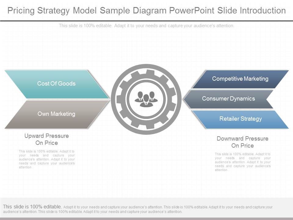 Pricing Strategy Model Sample Diagram Powerpoint Slide Introduction