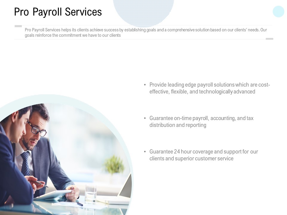 Pro Payroll Services Ppt PowerPoint Presentation Professional Infographic Template