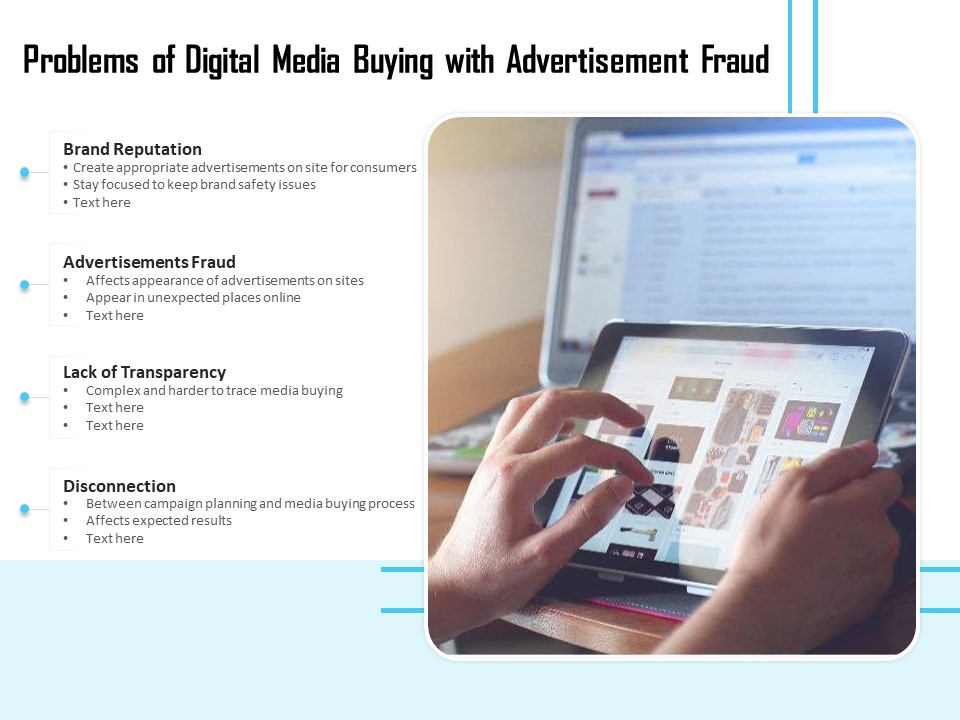 Problems Of Digital Media Buying With Advertisement Fraud Ppt PowerPoint Presentation File Ideas PDF