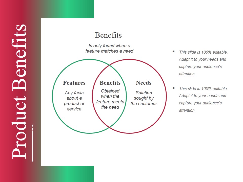 Product Benefits Ppt PowerPoint Presentation Portfolio Show
