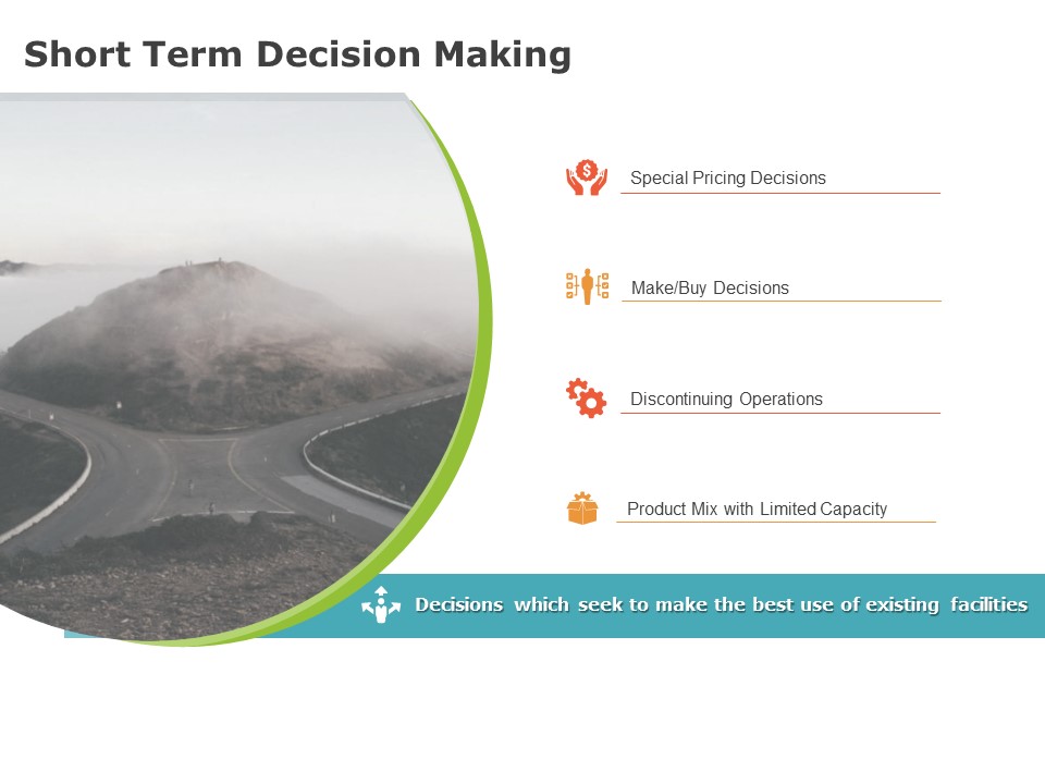 Product Cost Management PCM Short Term Decision Making Ppt Outline Template PDF