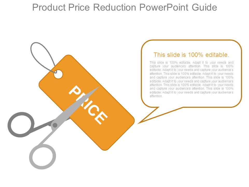 Product Price Reduction Powerpoint Guide