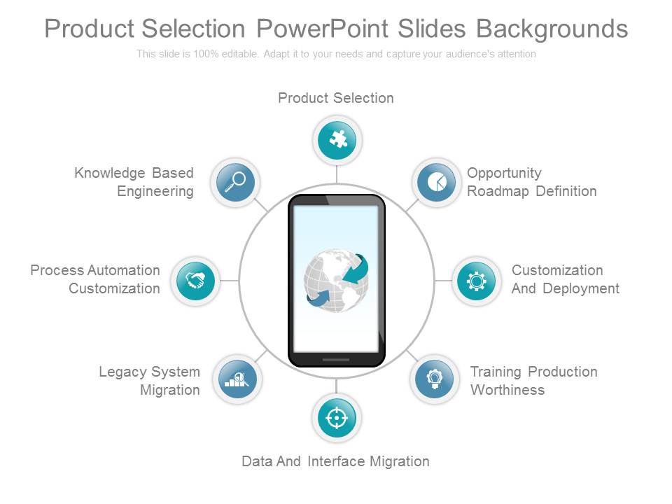 Product Selection Powerpoint Slides Backgrounds