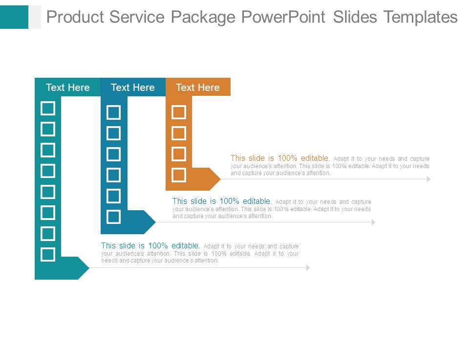 Product Service Package Powerpoint Slides Templates