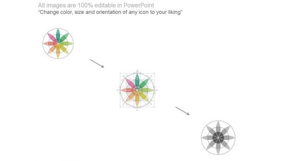 Product Usage Depth And Breadth Flower Petal Ppt Slides
