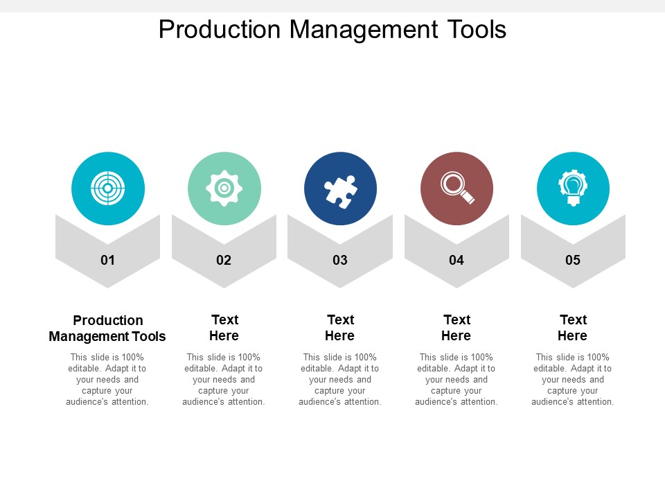 Production Management Tools Ppt PowerPoint Presentation Pictures Portrait Cpb