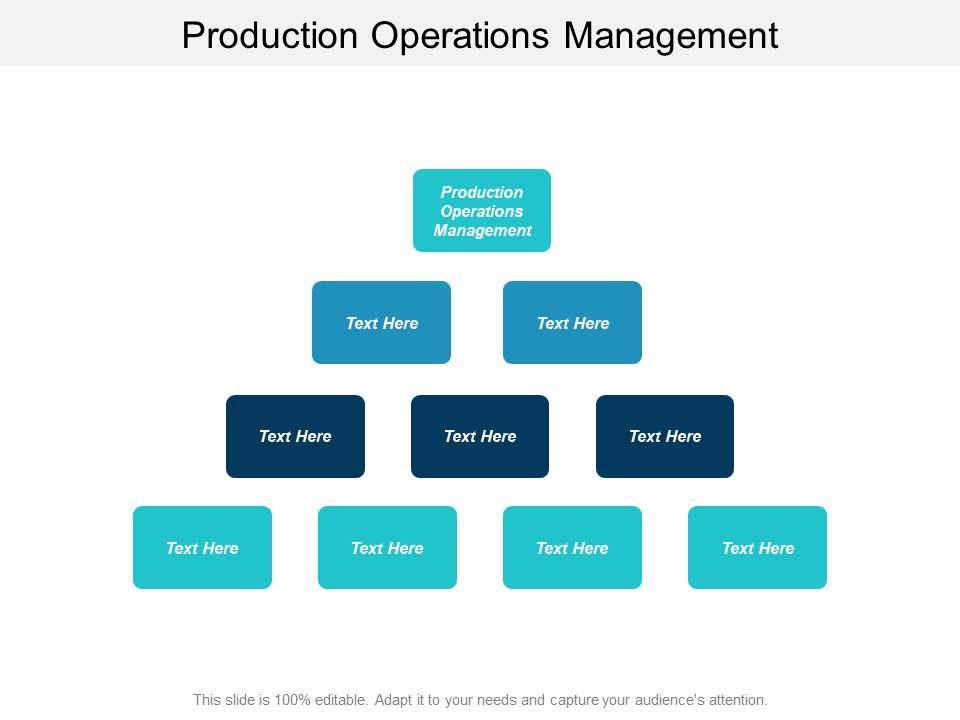 Production Operations Management Ppt PowerPoint Presentation Slides Samples Cpb