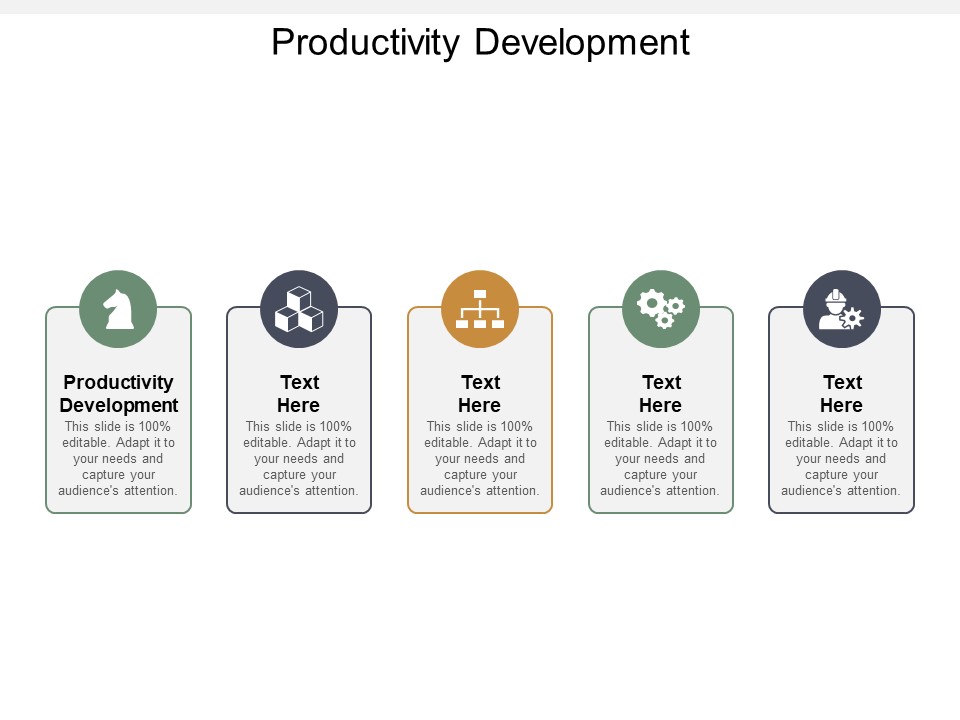 productivity development ppt powerpoint presentation ideas information cpb