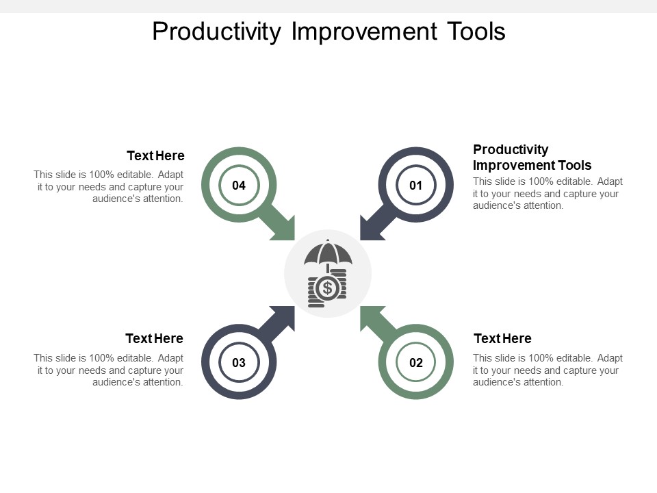Productivity Improvement Tools Ppt PowerPoint Presentation Summary Inspiration Cpb