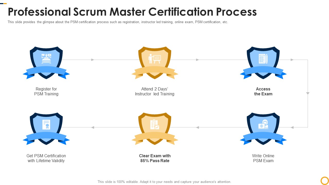 Professional Scrum Master Certification Process Formats PDF