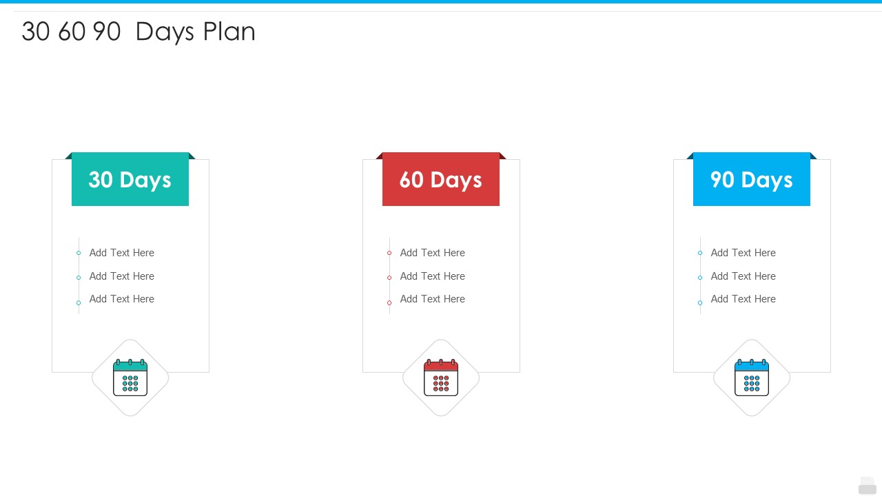 Professional Scrum Master Process IT 30 60 90 Days Plan Graphics PDF