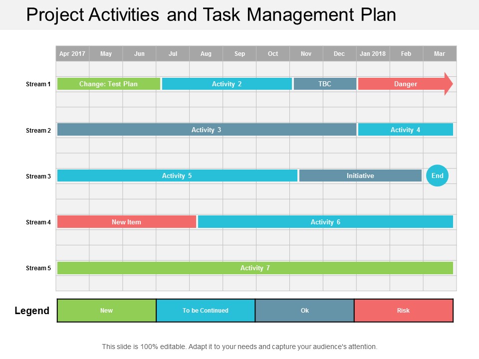 Project Activities And Task Management Plan Ppt Powerpoint Presentation Ideas Graphics
