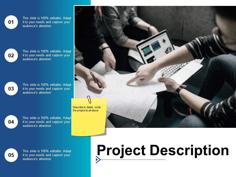 Project Description Ppt PowerPoint Presentation Icon Graphics