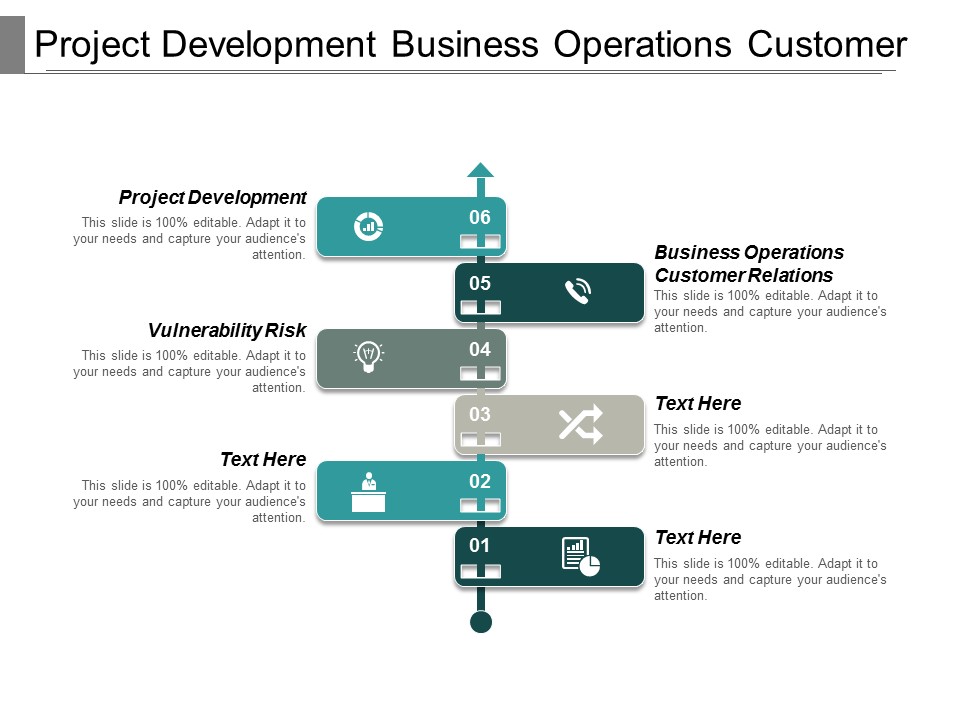 Project Development Business Operations Customer Relations Vulnerability Risk Ppt PowerPoint Presentation Infographic Template Professional