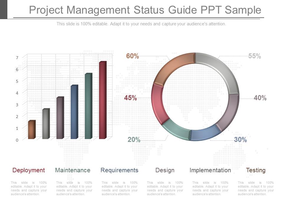 Project Management Status Guide Ppt Sample