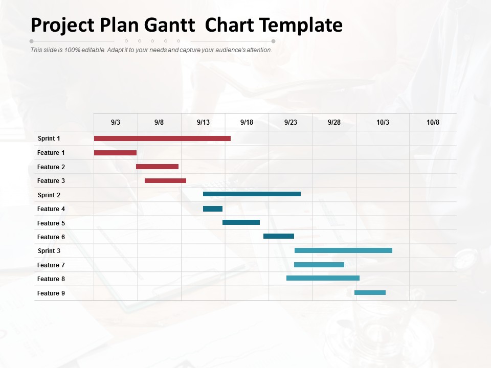 Project Plan Gantt Chart Template Ppt PowerPoint Presentation File Tips