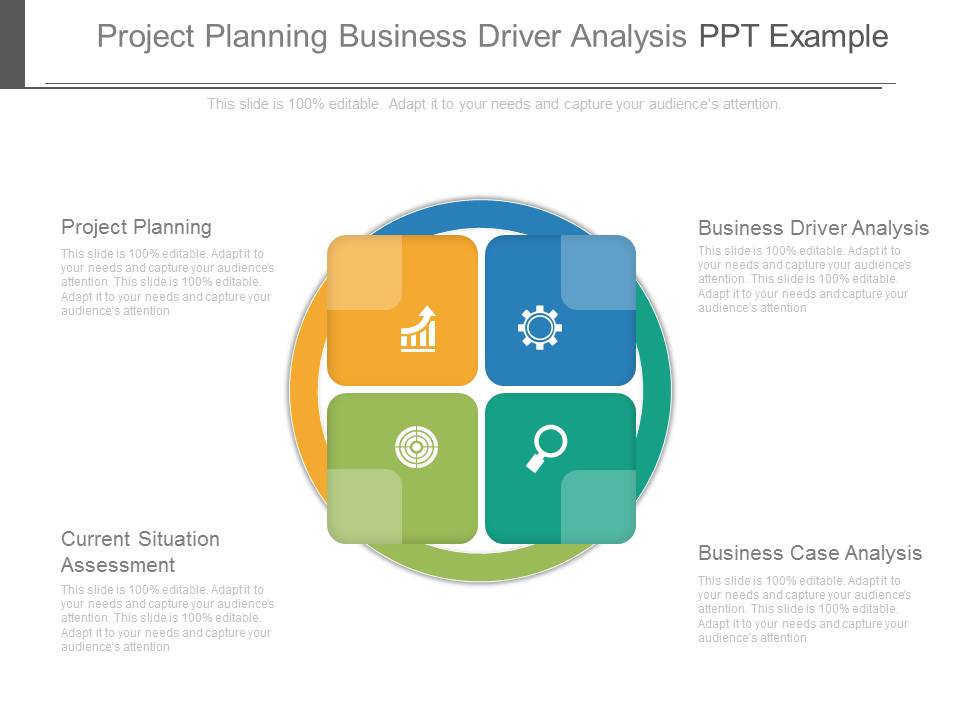 Project Planning Business Driver Analysis Ppt Example