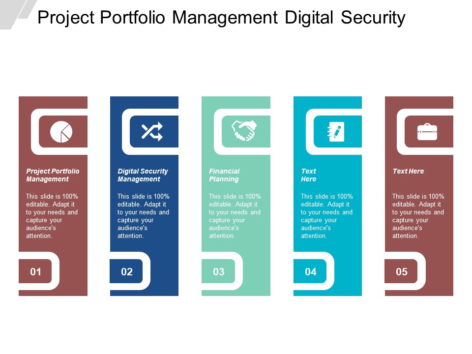 Project Portfolio Management Digital Security Management Financial Planning Ppt PowerPoint Presentation Inspiration Icons