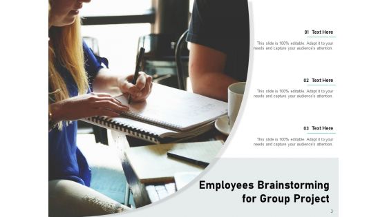 Project Teamwork Employees Brainstorming Team Leader Ppt PowerPoint Presentation Complete Deck
