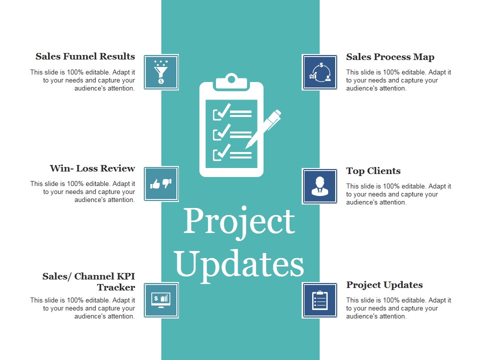 Project Updates Ppt PowerPoint Presentation Summary Example Introduction
