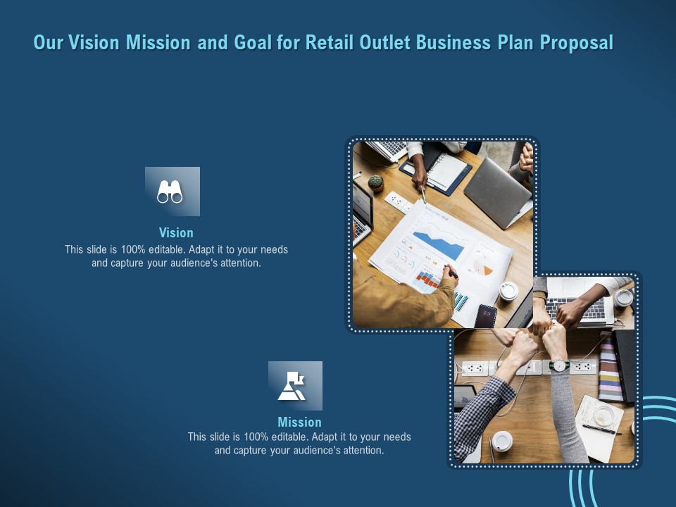 Proof Concept Variety Shop Our Vision Mission And Goal For Retail Outlet Business Plan Proposal Inspiration PDF