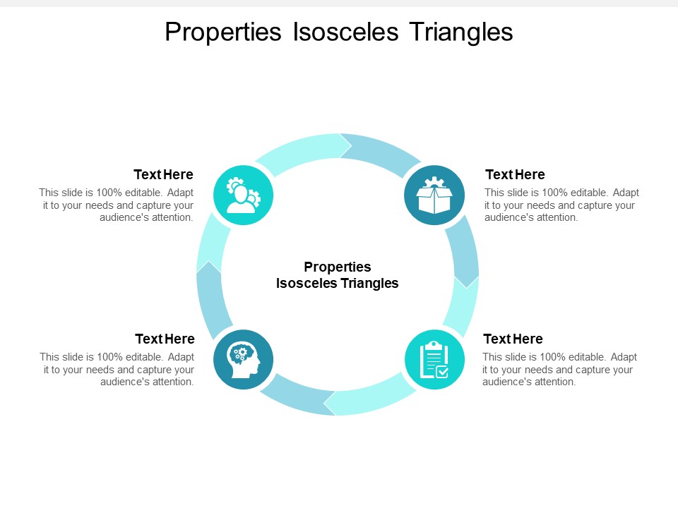 Properties Isosceles Triangles Ppt PowerPoint Presentation Summary Deck Cpb Pdf