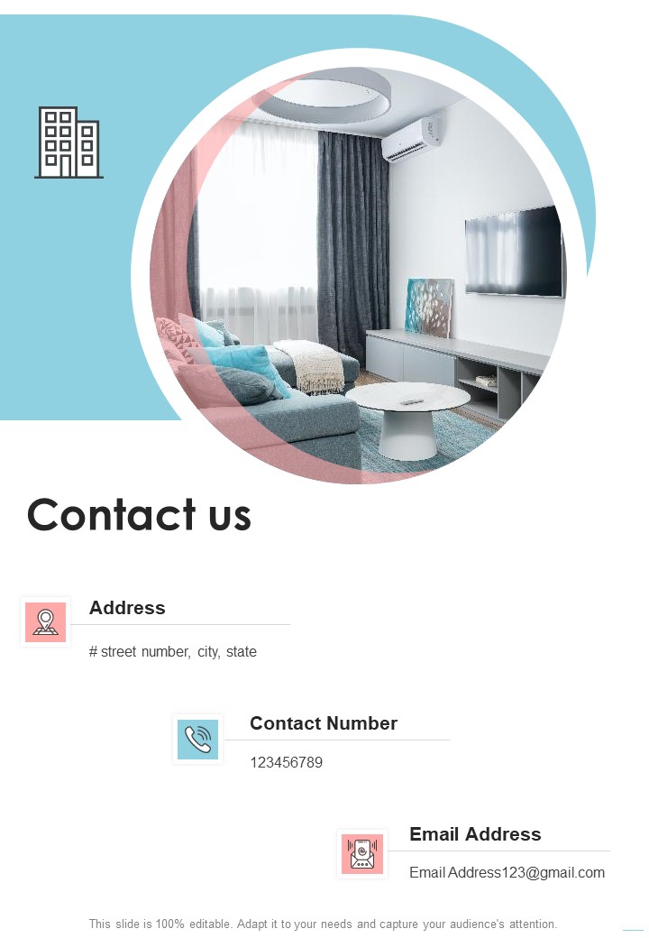 Proposal For Leasing Office Premises Contact Us One Pager Sample Example Document