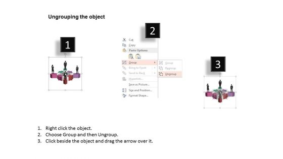 Puzzle Arrows Business Development Models Powerpoint Template