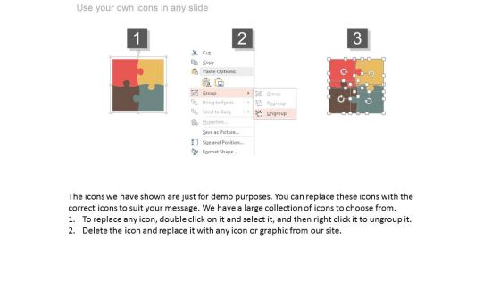 Puzzle Diagram Of Plan Do Check Act Powerpoint Slides