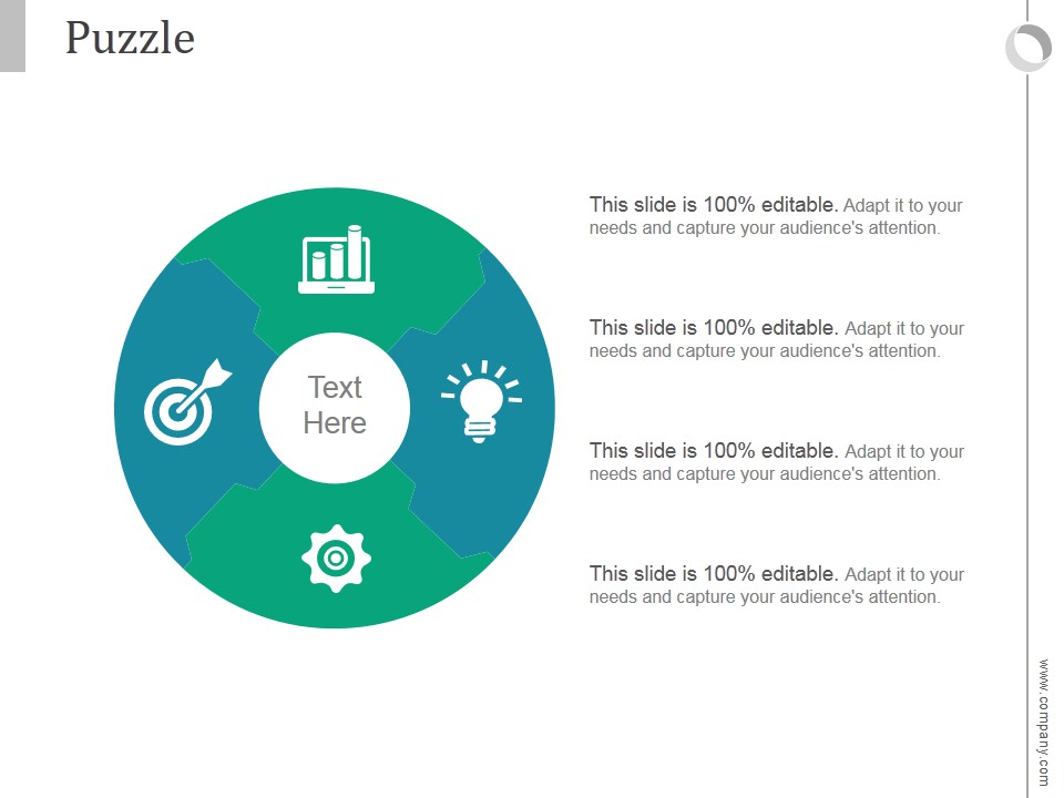Puzzle Ppt PowerPoint Presentation Show