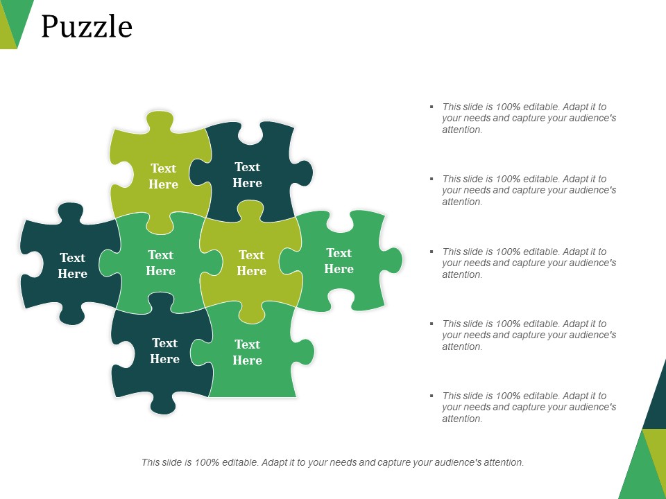 Puzzle Ppt PowerPoint Presentation Summary Sample