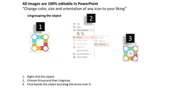 Puzzle Square Infographic Layout Powerpoint Templates