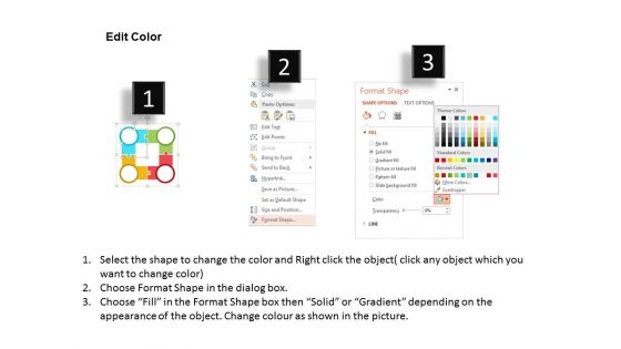 Puzzle Square Infographic Layout Powerpoint Templates