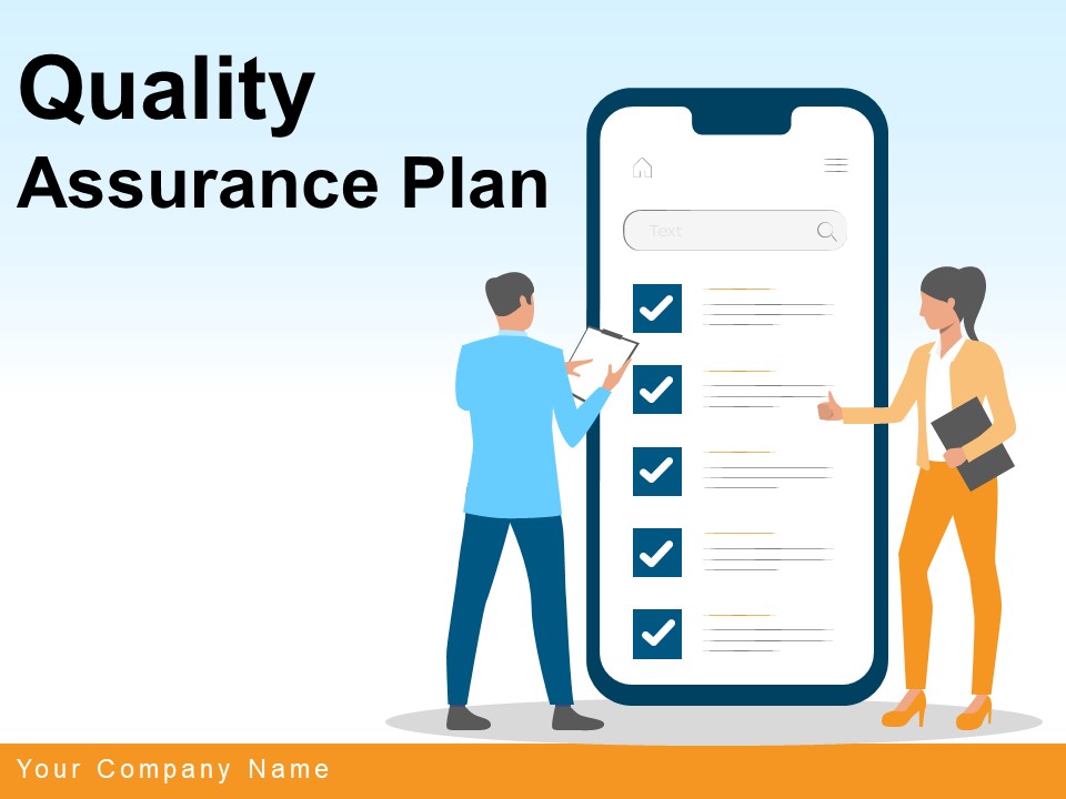 Quality Assurance Plan Strategy Business Ppt PowerPoint Presentation Complete Deck
