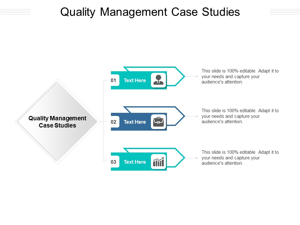 Quality Management Case Studies Ppt PowerPoint Presentation Infographic Template Inspiration Cpb Pdf