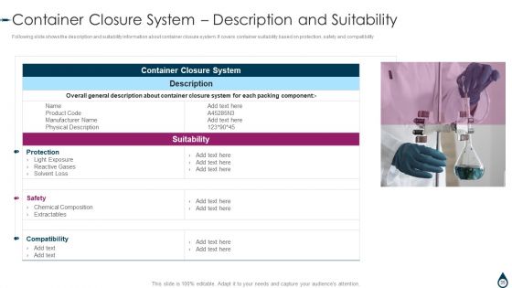 Quality Manufacturing Process For Generic Medicines Ppt PowerPoint Presentation Complete With Slides