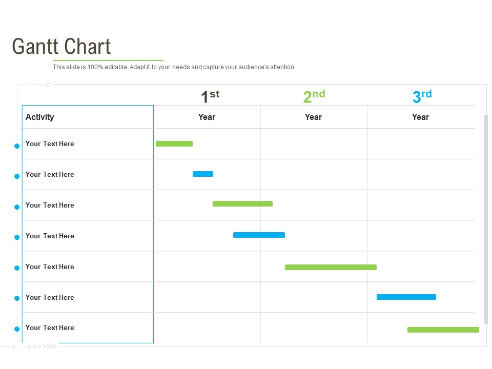 Rapid Innovation In HR Technology Space Gantt Chart Graphics PDF