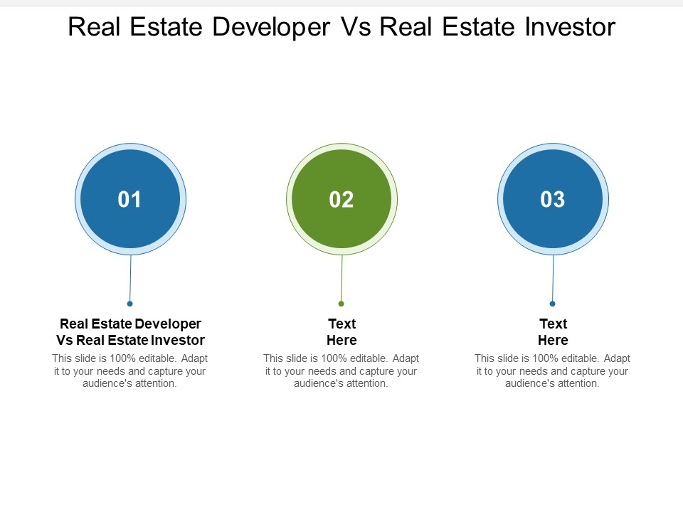 Real Estate Developer Vs Real Estate Investor Ppt PowerPoint Presentation Model Graphics Cpb Pdf