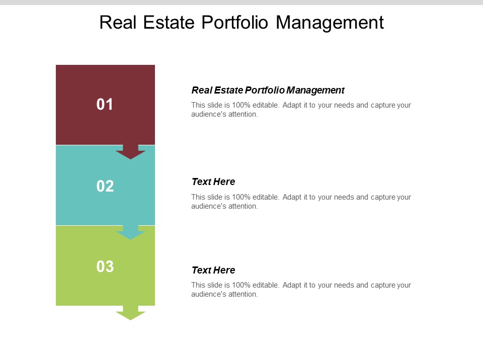 Real Estate Portfolio Management Ppt PowerPoint Presentation Portfolio Designs Download Cpb
