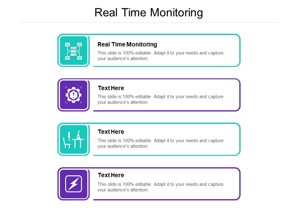 Real Time Monitoring Ppt PowerPoint Presentation Infographic Template Show Cpb