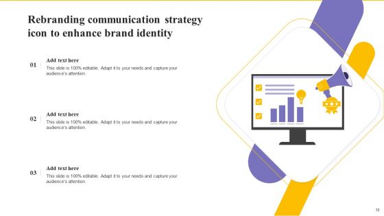 Rebranding Communication Strategy Ppt PowerPoint Presentation Complete Deck With Slides