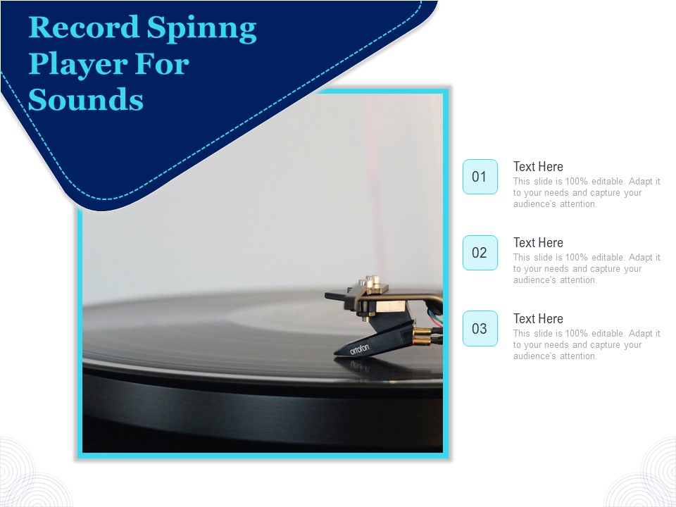 Record Spinng Player For Sounds Ppt PowerPoint Presentation Ideas Show PDF