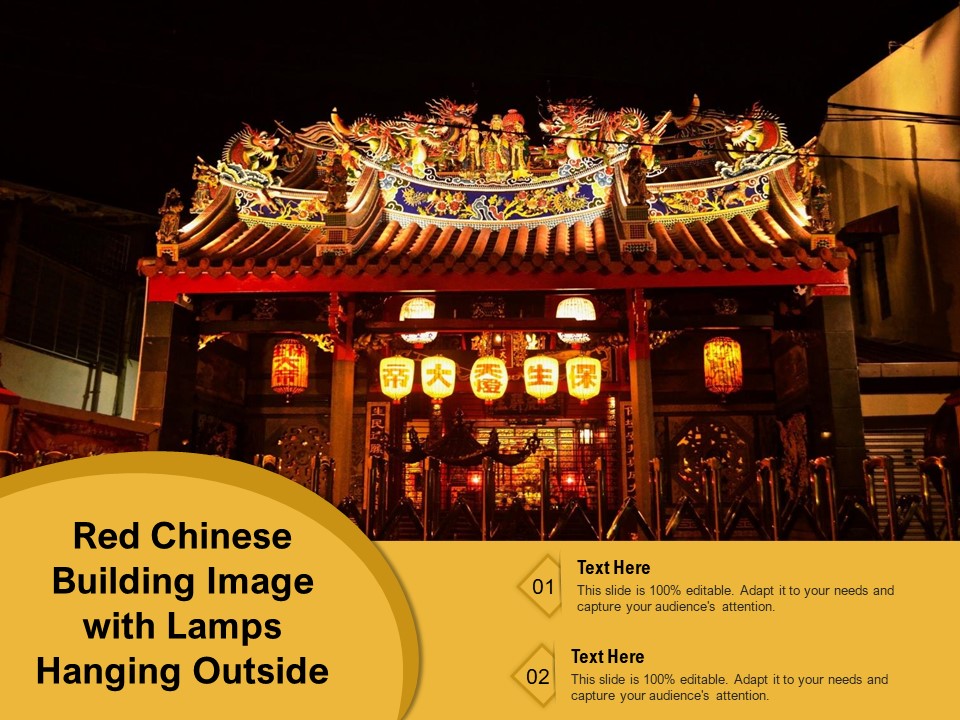 Red Chinese Building Image With Lamps Hanging Outside Ppt PowerPoint Presentation Gallery Picture PDF