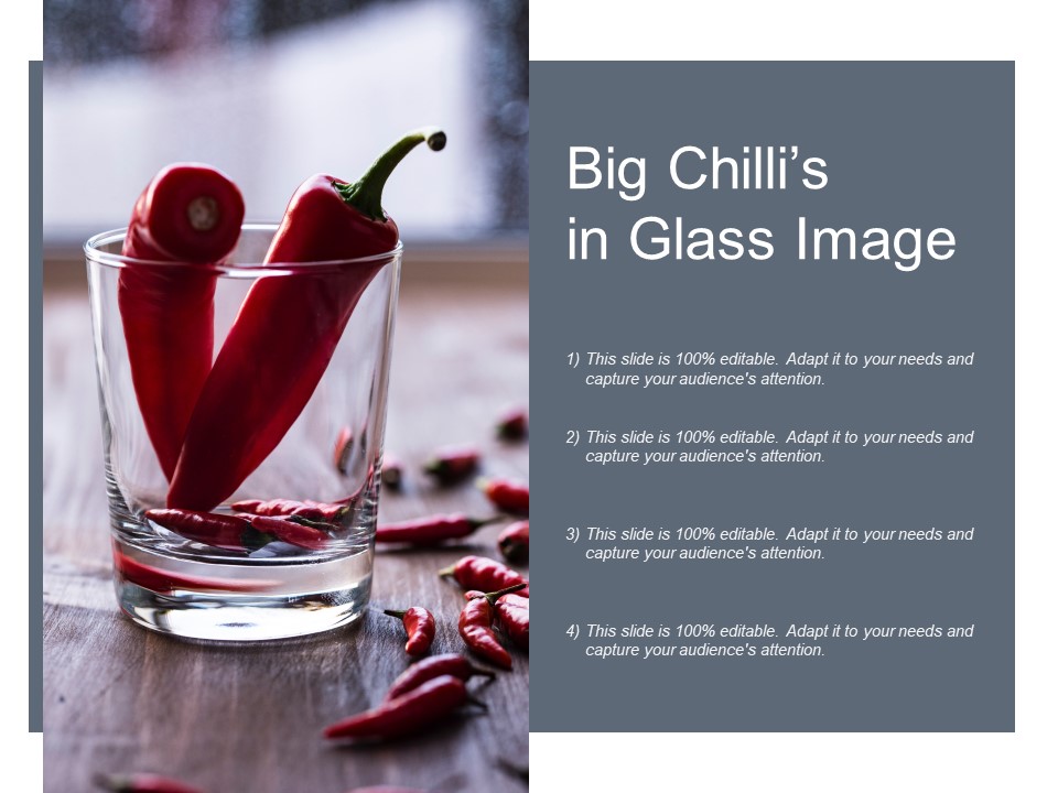 Red Hot Chilli Pepper In Glass Ppt PowerPoint Presentation Gallery Layouts
