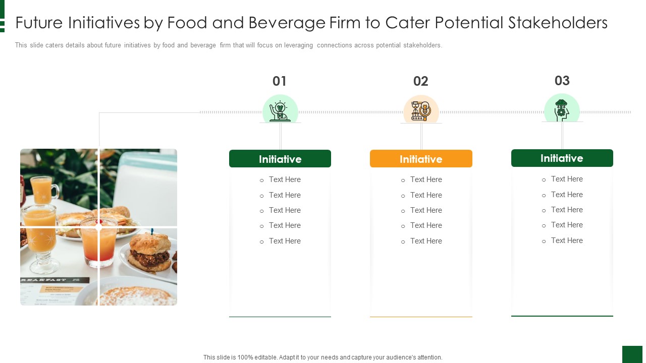 Refreshments Company Investor Introduction Future Initiatives By Food And Beverage Firm To Cater Potential Stakeholders Graphics PDF